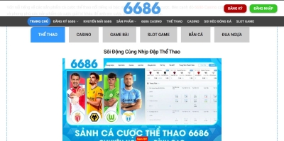 6686 VN Live địa chỉ chơi game online hợp pháp hàng đầu châu Á
