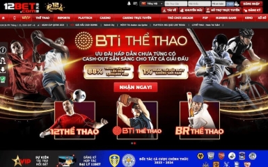 12BET Casino - Sòng bài trực tuyến chất lượng nhất Châu Á